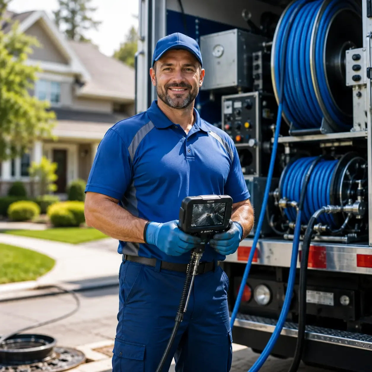 Local outdoor drain cleaning specialists in Huntingdon, TN